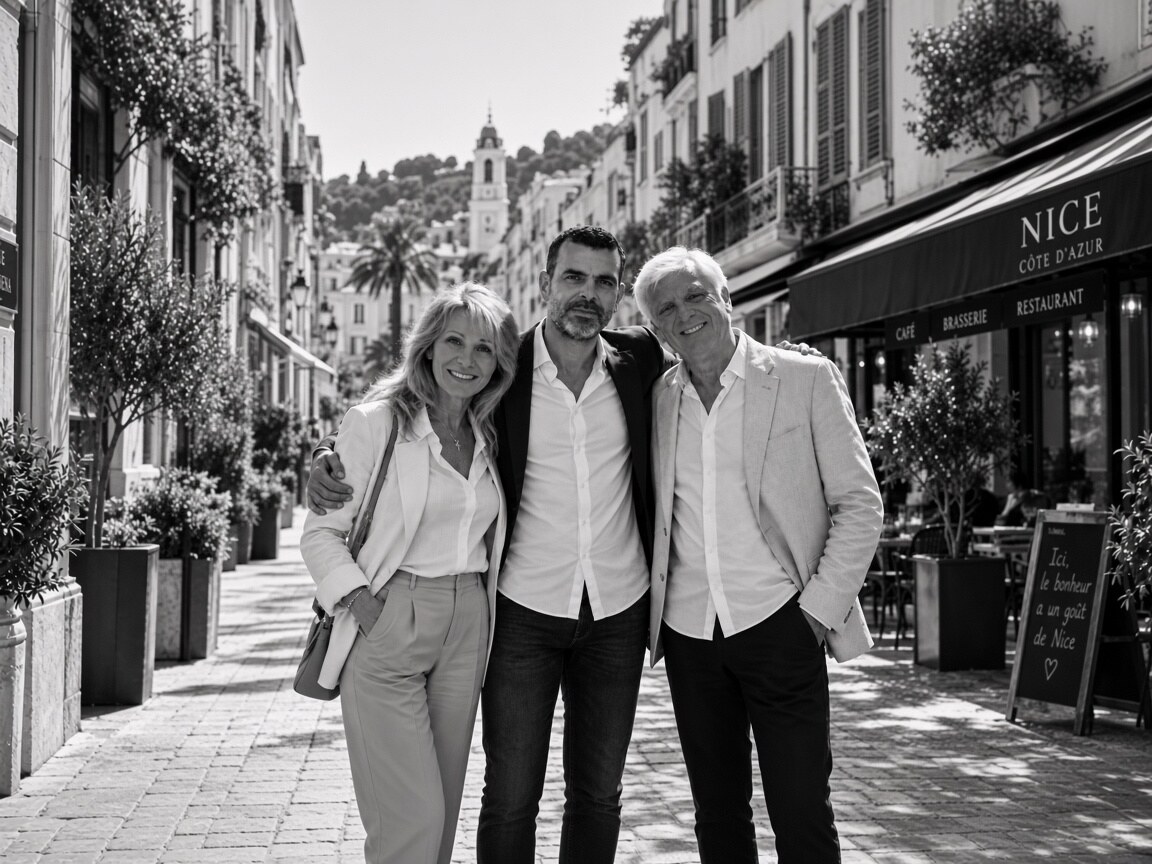 Trois membres de la famille GIL